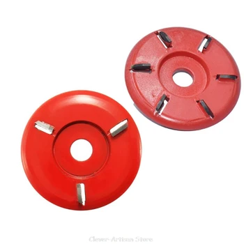 

90mm Power Wood Carving Disc for 22mm Angle Grinder Blade Tool 3/6 Teeth Arc Milling Mill Carpentry Turbo Au 21 20 Dropship