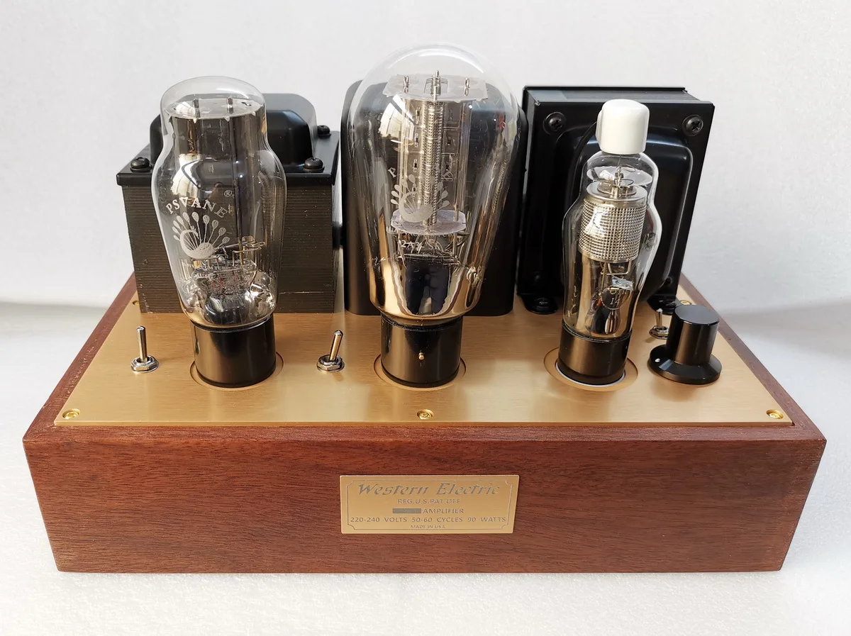 

West Electric 91 Circuit WE310 pushes 2A3 or 300B single-ended tube power amplifier, with warm and mellow hearing and full voice