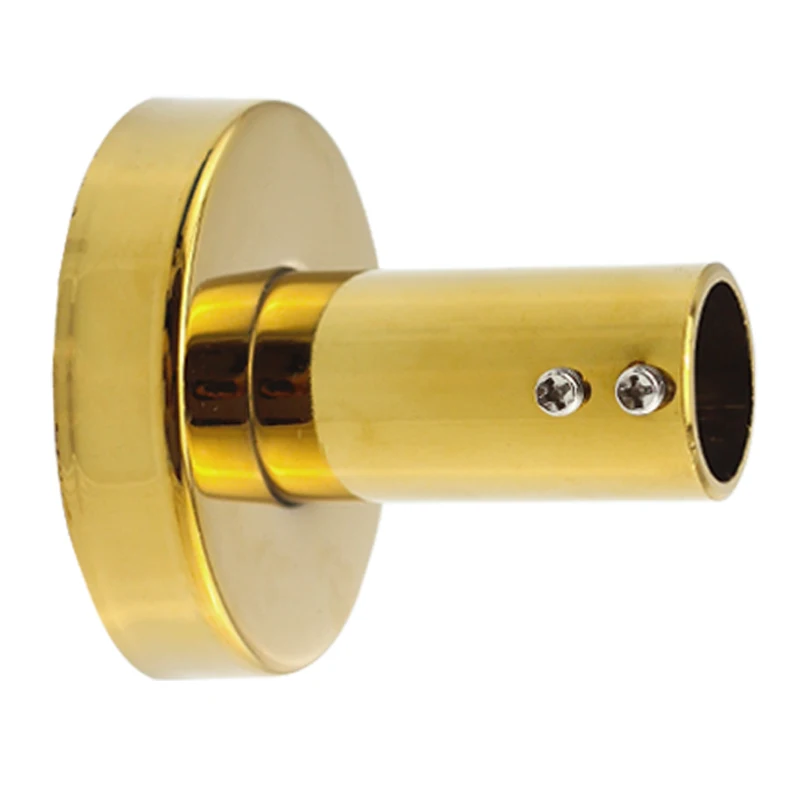 Chrome Black Golden Shower Rod Holder For Bathroom Shower Extension shower rod holder