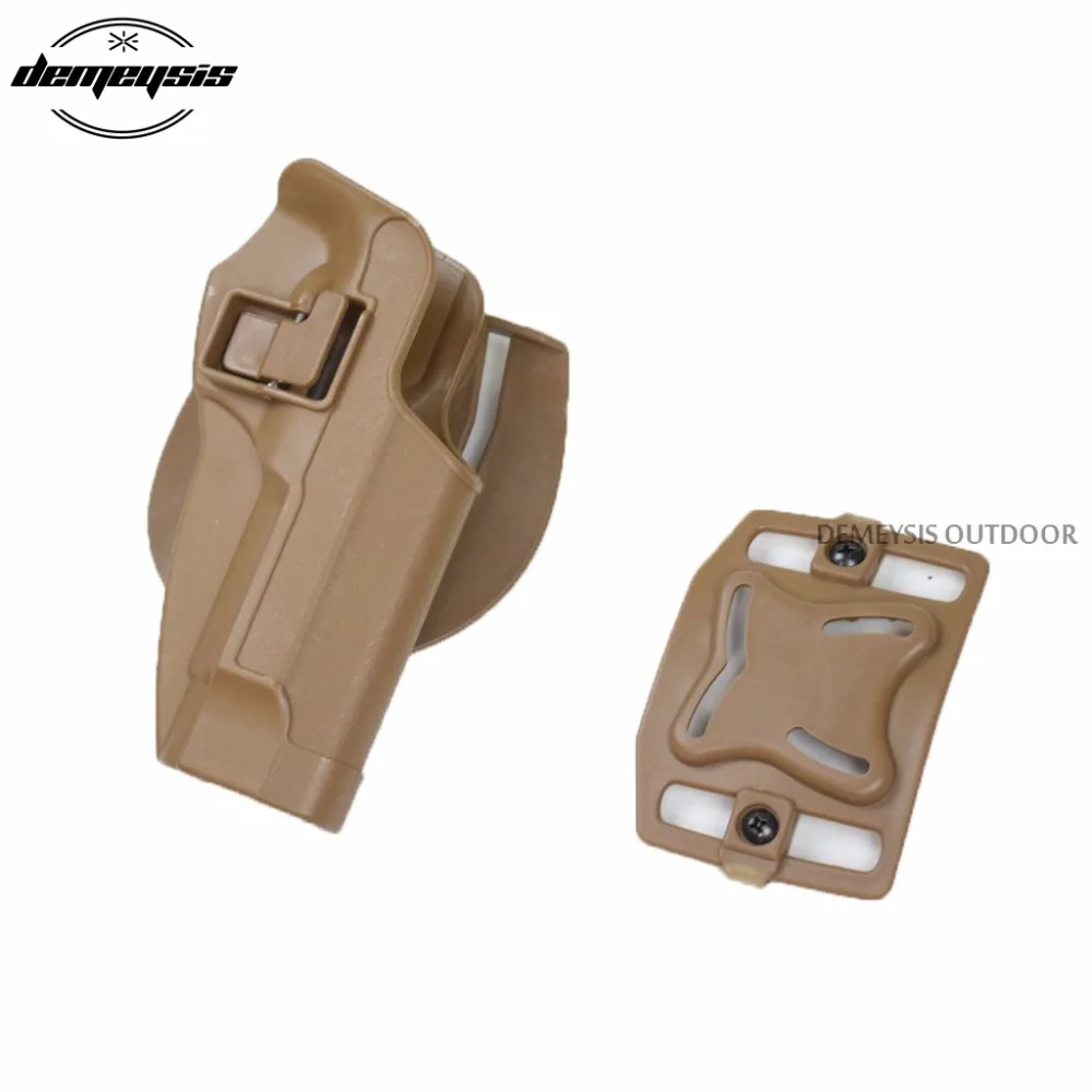 Тактическая кобура для пистолета с правой рукой и ремнем Beretta 92 96 M9|pistol paddle|holster
