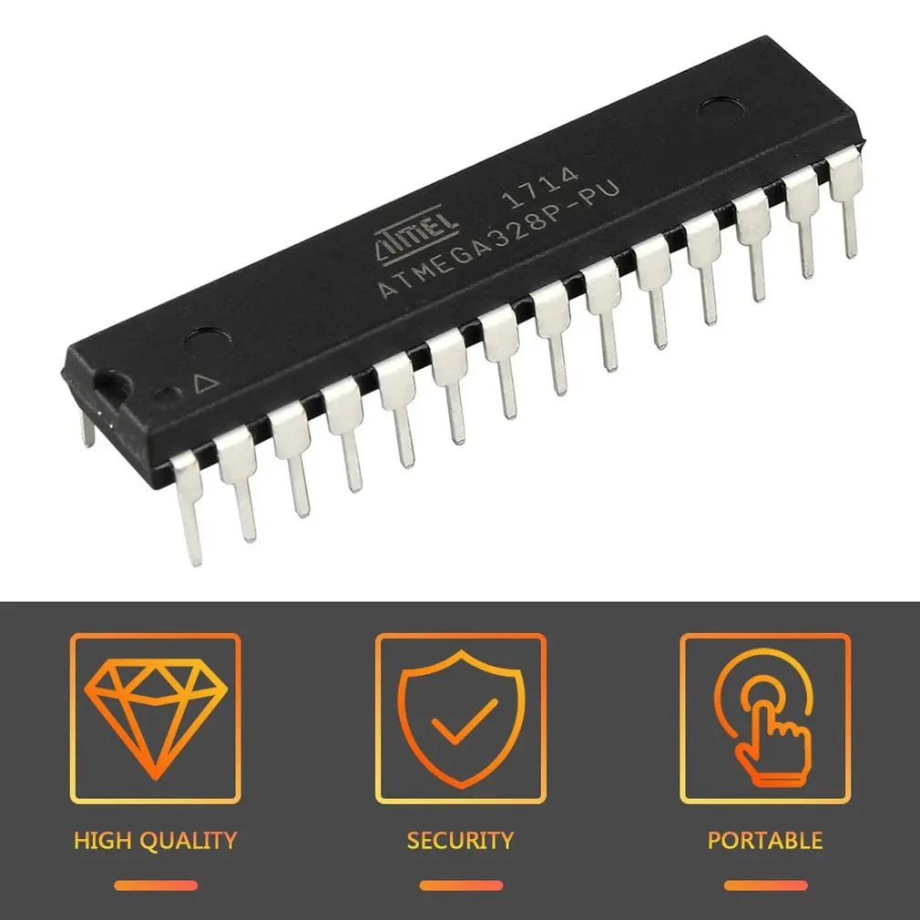 1 шт. высокое качество ATmega328P-PU с Загрузчиком ATMEL