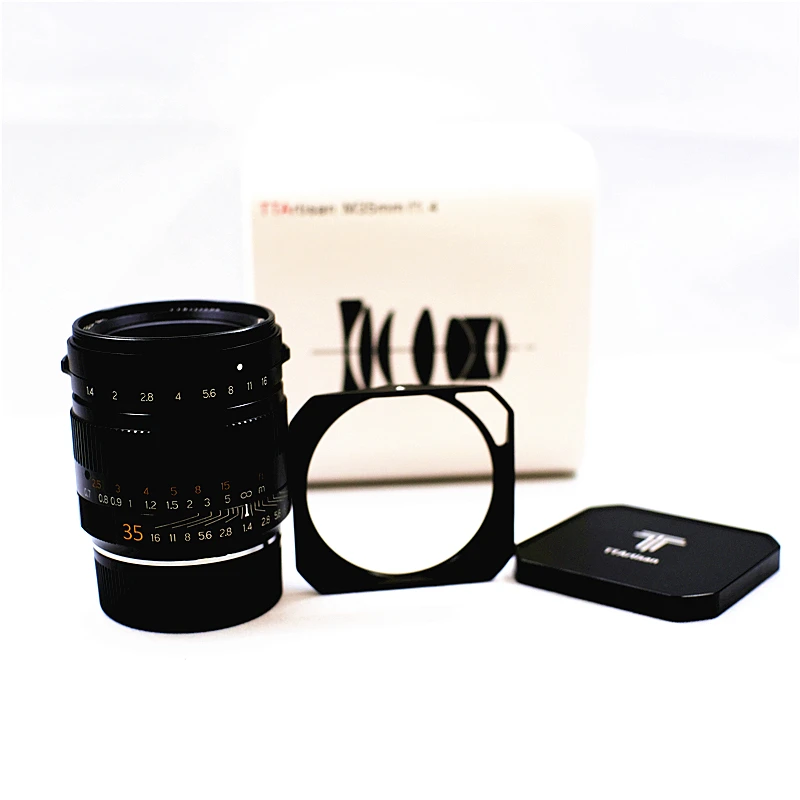 TTArtisan объектив камеры 35 мм F1.4 объектив полной известности для Leica M-mount Leica M-M M240 M3 M6 M7 M8 M9 M9p M10 объектив камеры