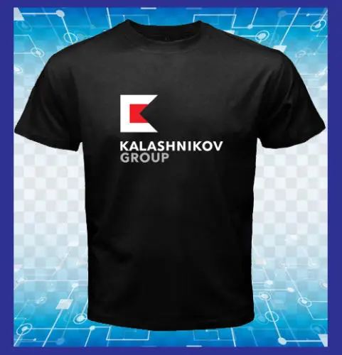 Top Fashion 3D Kalashnikov Group Logo Sniper Assault Rifle AK74M Men's T-Shirt S M L XL 2XL 3XL |