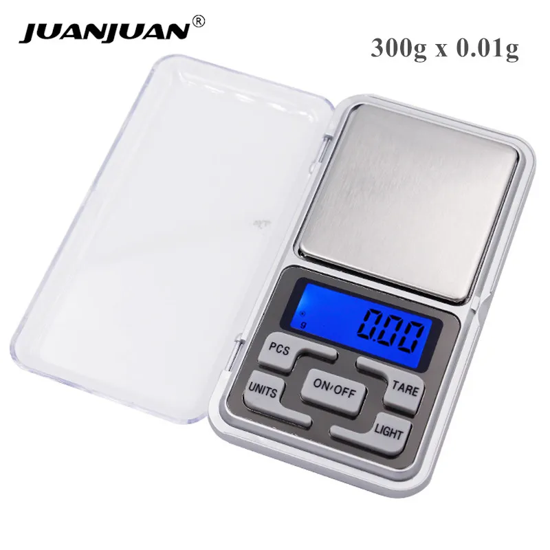 Mini Jewelry Scale 300g x 0.01g Pocket Gram Scale
