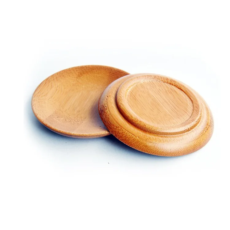 Бамбуковые подставки чашка блюдце чайный поднос коврик японский сервиз Кунг-фу