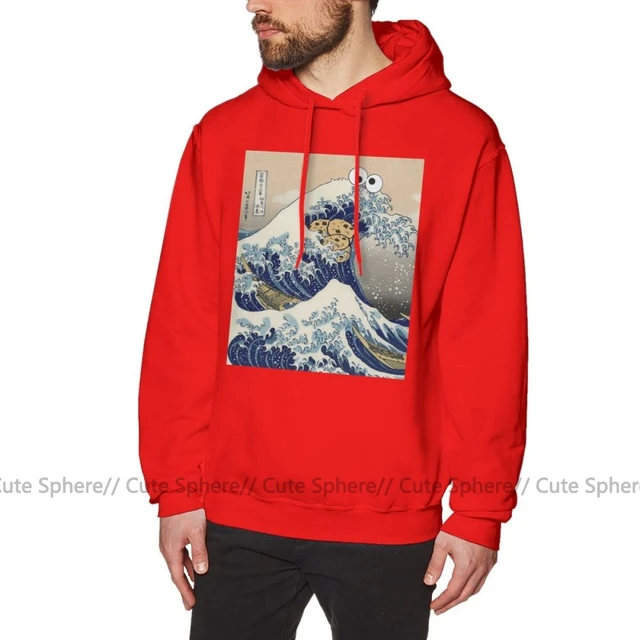 cookie monster wave hoodie
