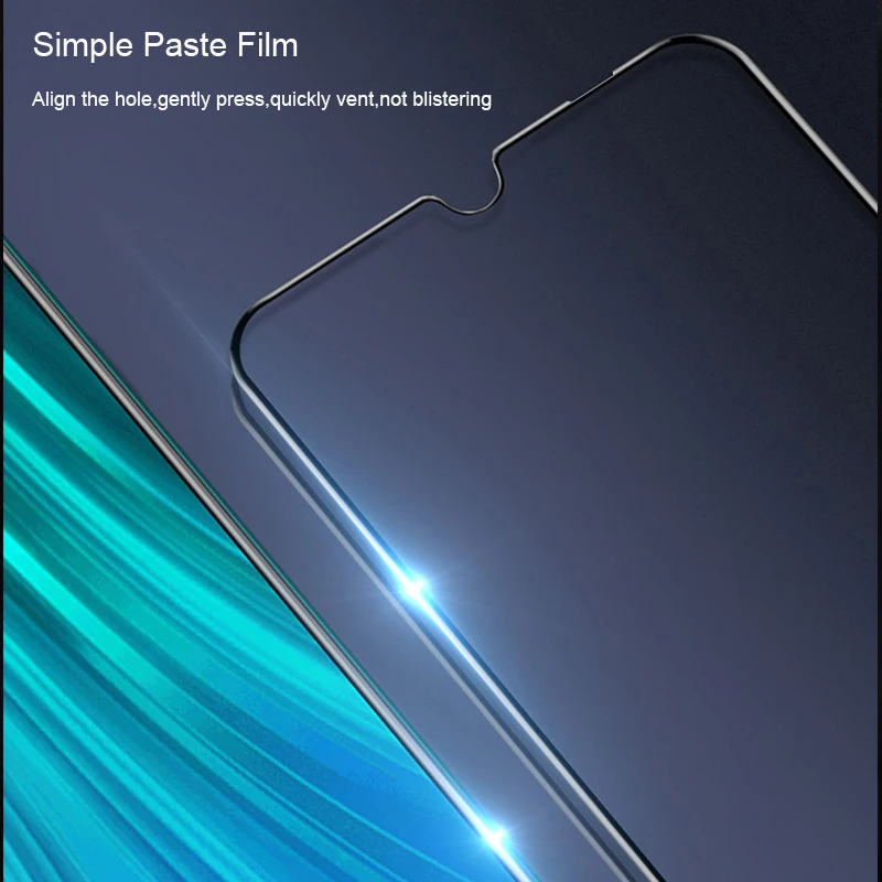 2 шт., стекло для Xiaomi Redmi Note 8 T, закаленное стекло, полное покрытие экрана, Защитная пленка для Redmi Note 8 T 8 Global, защитное стекло