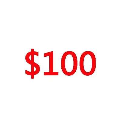100 dollars Высокое качество индивидуальные Колготки Чулки узкие брюки для VIP клиента - Цвет: 100 dollars
