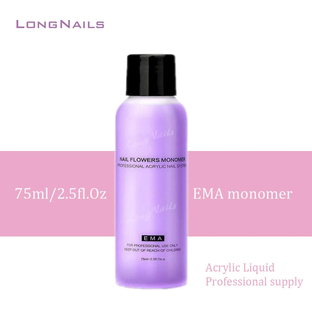 1.4/2.5oz Nail Extension Acrylic Liquid 40/75ML EMA Monomer Sculpture For Profession Supply Nailart Manicure Acrylic LIQUID