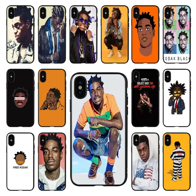 Kodak Black Rapper TPU Soft Silicone Phone Case Cover For Apple iPhone 11 8 7 6 6S Plus X XS MAX 5 5S SE XR 11 pro Cover