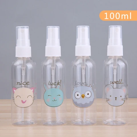 Bottles Portable Travel Container Transparent Atomizer Empty Spray Bottle Empty Bottle Shampoo Shower Gel Sub-bottle