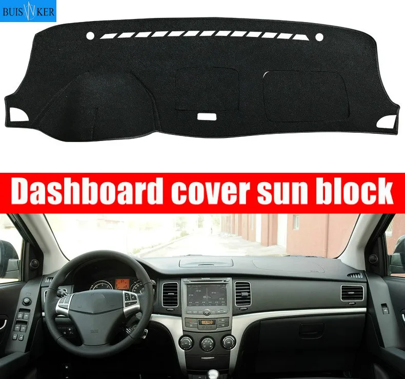 

For SsangYong Korando 2011 2012 2013 Dashboard Cover Sun Shade Non-slip Dash Mat Pad Carpet Car Stickers Interior Accessories