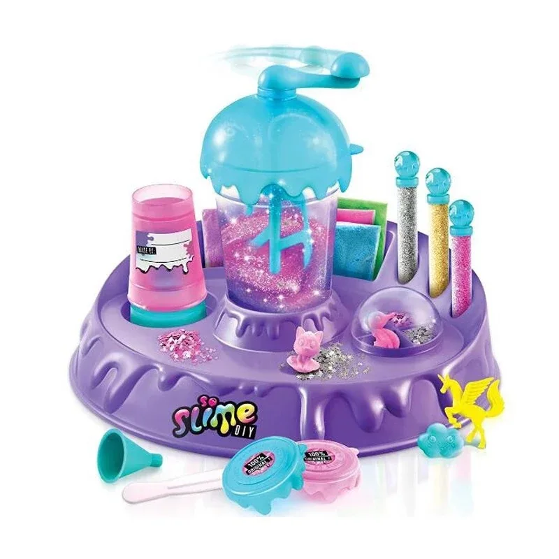 

So Slime History for Making Crystal Lime Machine Mud Women's The Hokey Pokey Powder Sand Skin Glue 12 Color Mud