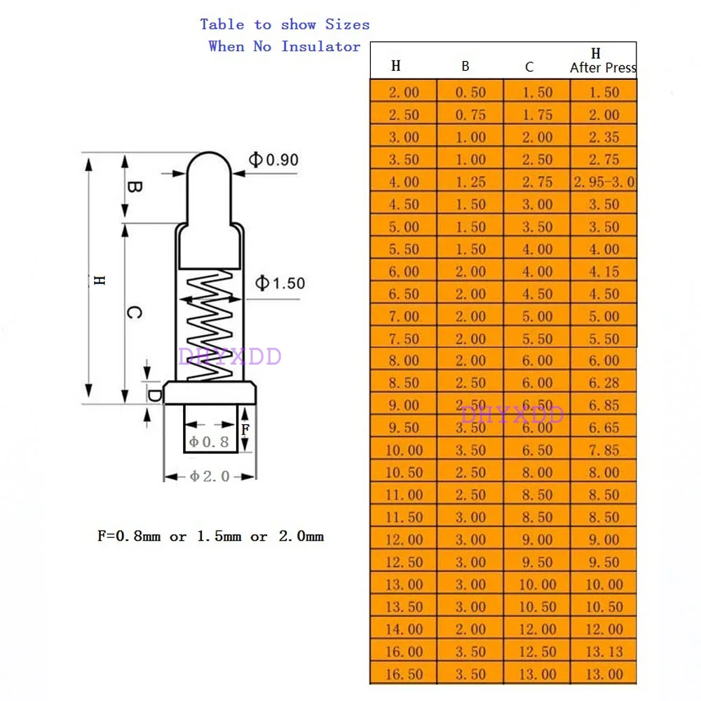 Buracos PCB Altura 3 4 5 6
