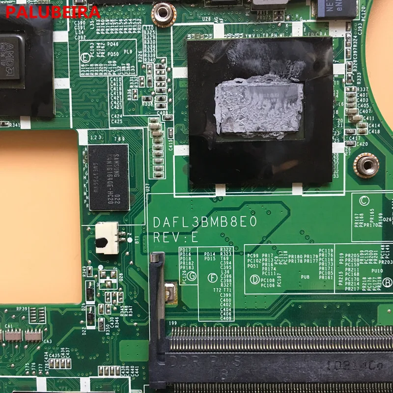 PALUBEIRA Тетрадь материнская плата для Lenovo X100E основная плата DAFL3BMB8E0 Тесты оригинальная материнская плата
