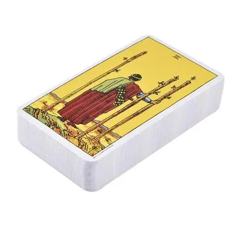 Rider Tarot Полный английский лучистый Райдер Wait Tarot карты фабричного производства высокое качество Smith Tarot палубные настольные игровые карты - Цвет: Rider Tarot