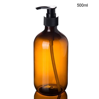 

300ML500ML Portable Refillable Bottles Disinfection Liquid Atomizer Makeup Bottle Shampoo Shower Gel Dispenser Soap Empty Bottle