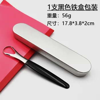 

Stainless Steel Tongue Scraper Tongue Scraping Tongue Cleaner Tongue Plate Tongue Coating Brush Tongue Scraping Tongue Scraper t