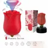 Rose Style Tongue Licking  Vibrator Vagina Nipple Sucking Licking Clitoris Stimulate Masturbate Erotic Adult Sex Toys  For Women 1
