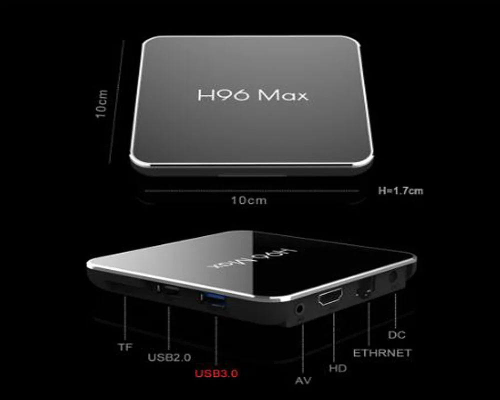 Новое поступление H96 MAX X2 Android 8,1 4KH. 265 smart tv Box с лучшим EVD tv ip tv подписка Европа итальянский, французский Испания Aribic