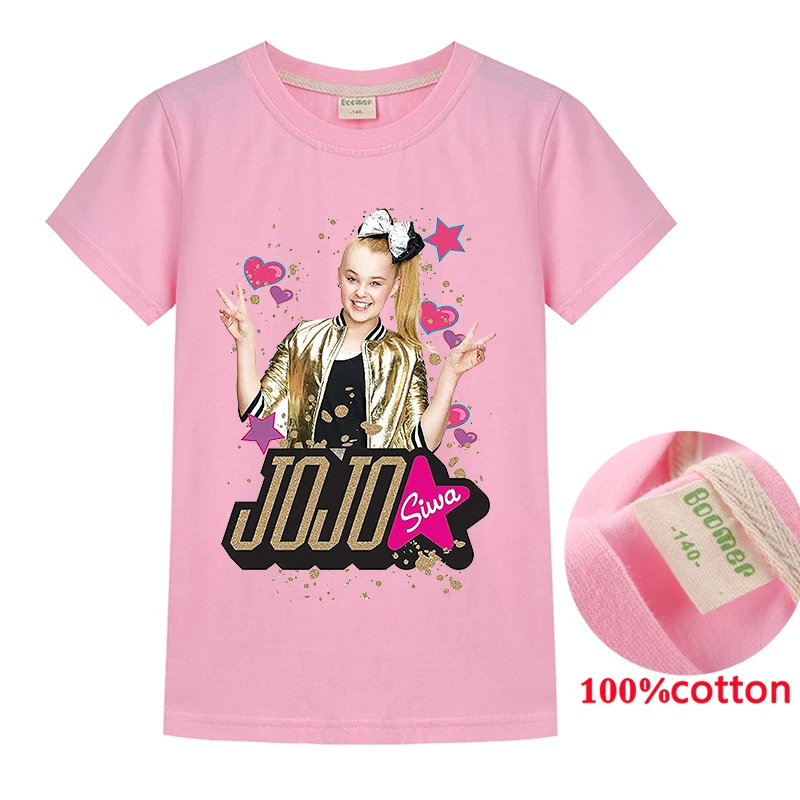 T1246 JOJO siwa/новая детская одежда; топы с длинными рукавами; толстовки с капюшоном; футболка для малышей на Рождество и День рождения; Одежда для маленьких девочек; свитер для малышей - Цвет: T1246