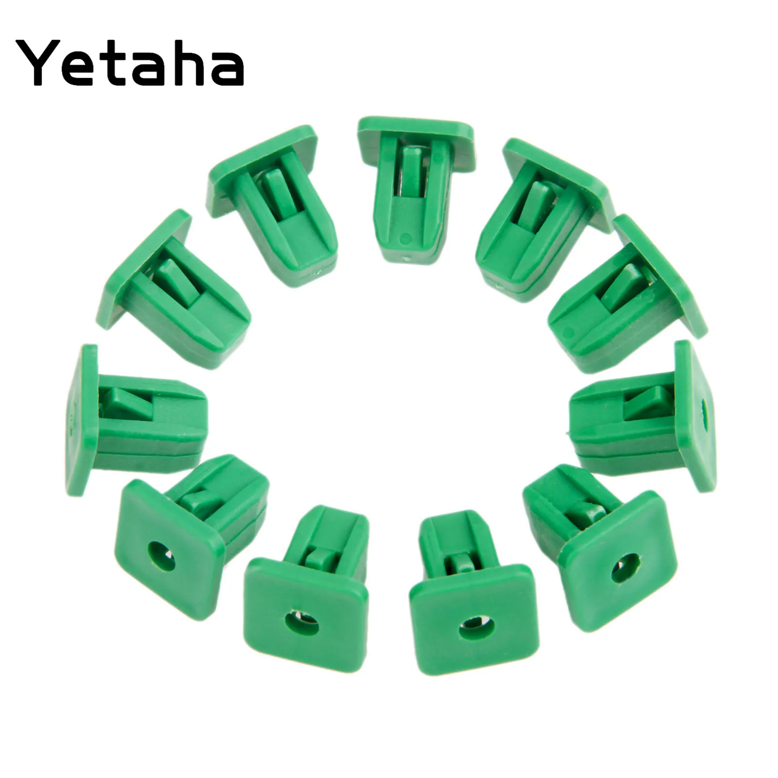 Yetaha 50PCS Car Plastic Fastener Clips Auto Decorative Fast Wire Seat Retainer Clip For BMW