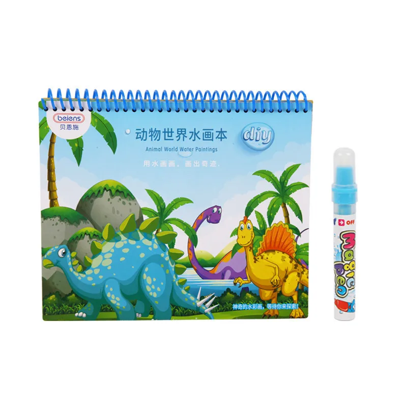 

Beiens Children Water Canvas Drawing Book Painting Book Baby Coloring Painting Painted Water Write Graffiti Magic Toy