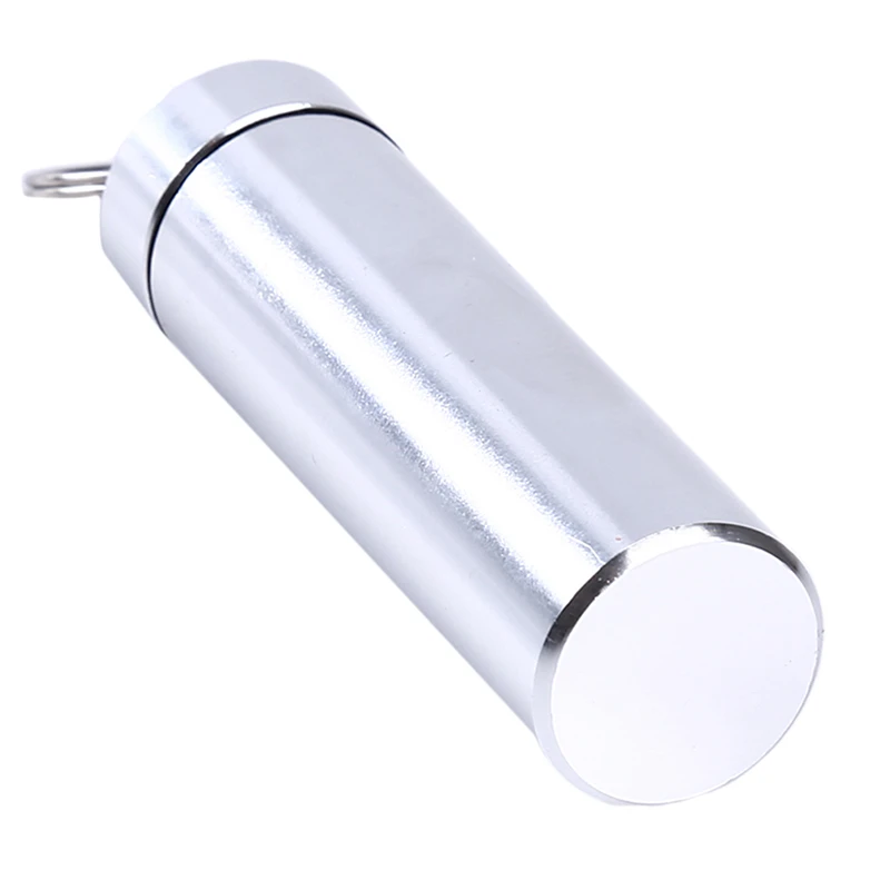 Durable Stainless Steel Portable Rustproof Stand For Toothpick Outdoor Household Travel Seal Storage Container Box Holder Case
