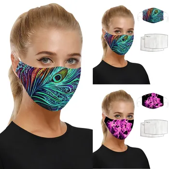 

Universal Cartoon Mouth Cover Dust-Proof And Smog-Washable Mask For Adults In Europe And America Cartoon Mouth Cover Mask