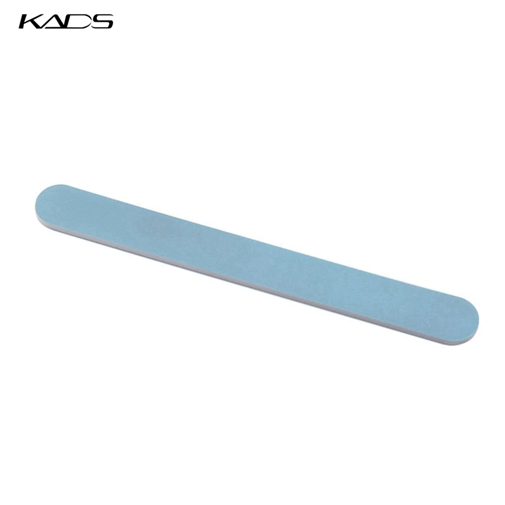 KADS 50 шт./компл. 240/240 Грит, профессиональное синее Пилочки для ногтей Полировка Ногтей Полировка Тонкий пилка для ногтей инструменты, пилка для ногтей