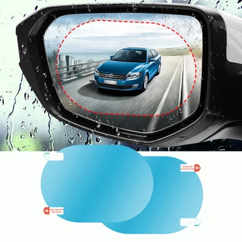 

2Pcs Car Rear Mirror Protective Film Anti Fog Window Clear Rainproof For Audi A1 A3 A4 A5 A6 B8 B6 Q5 Q7 Auto Parts