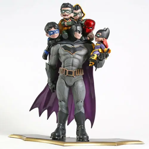 Batman Family Nightwing Robin Red Hood Statue PVC Figure Model Toy _ -  AliExpress Mobile