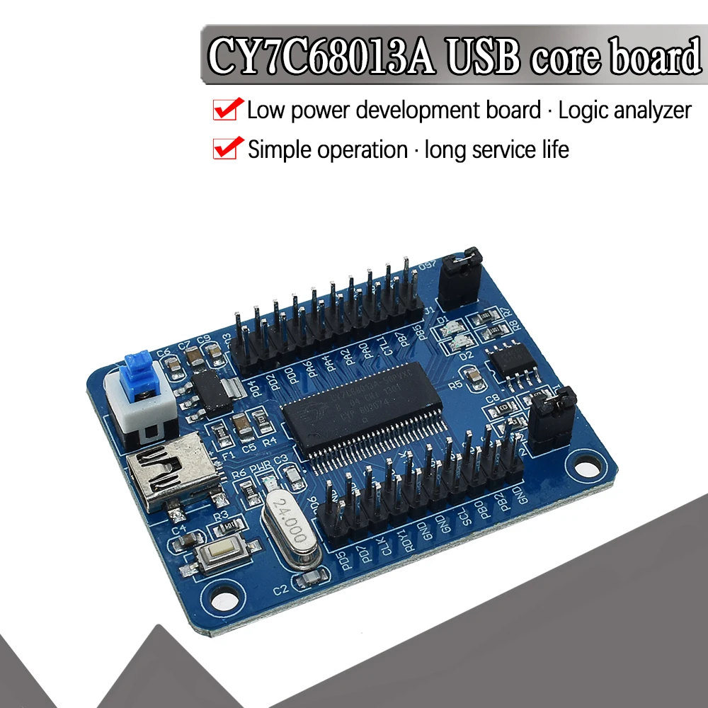 Официальная IEZ-USB FX2LP CY7C68013A USB основная плата макетная логический анализатор I2C