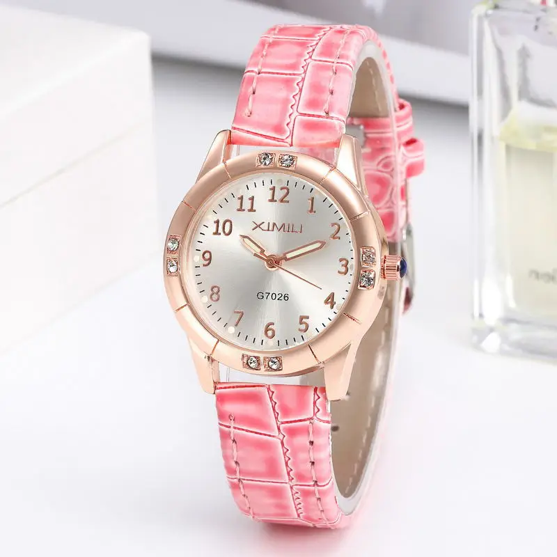 New Fashion Ladies Casual Simple and Generous Ladies Watch Diamond Case ...