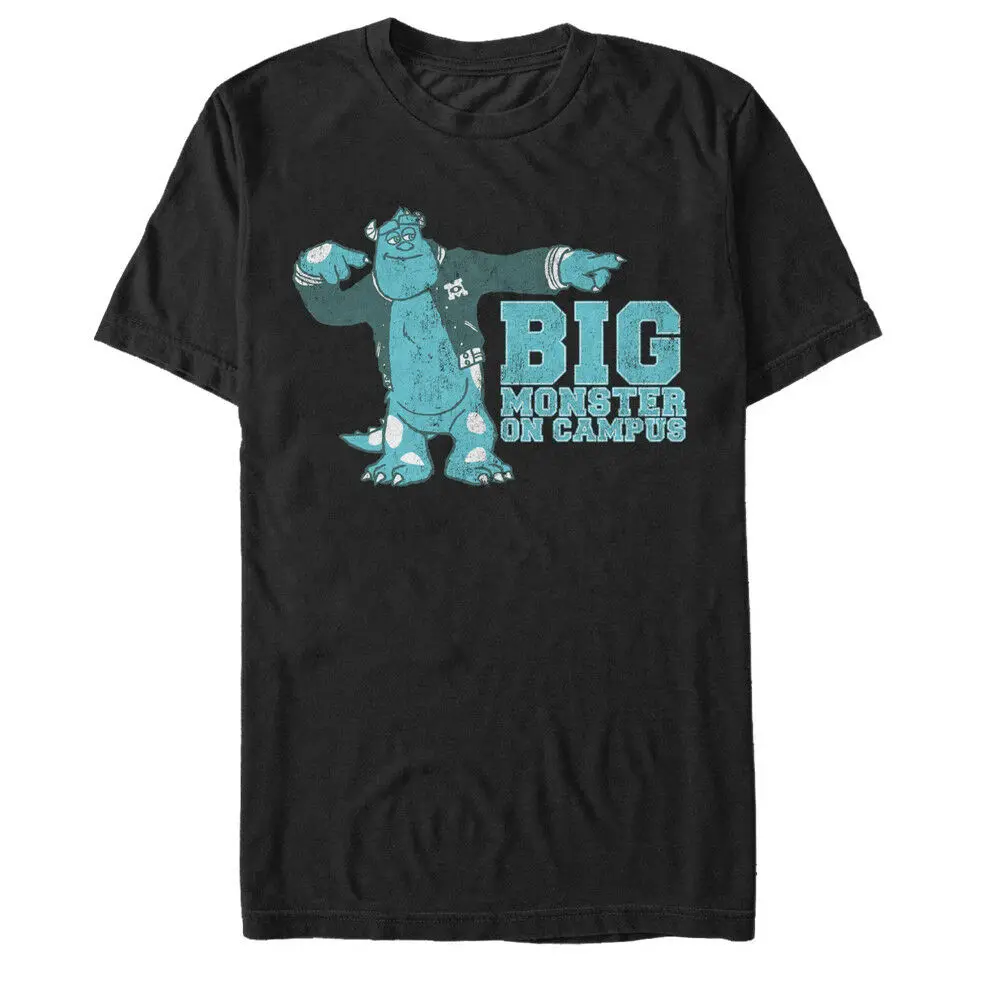 Monsters Inc Sully Big Monster on Campus Mens Graphic T Shirt | Мужская одежда