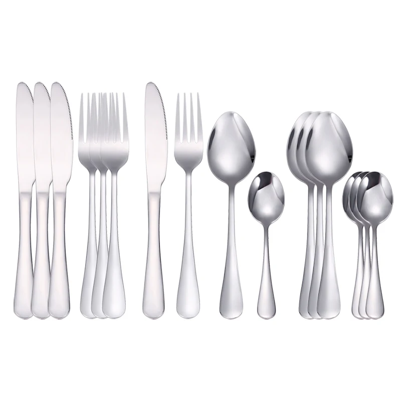 16 Pcs Silver