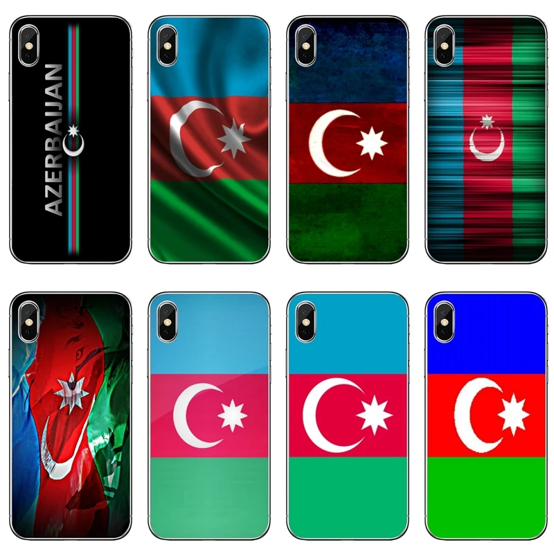 Мягкий чехол с флагом Азербайджана для Samsung Galaxy A10 A30 A40 A50 A60 A70 A6s A8 A9s J4 J6 Prime Plus 2018 |