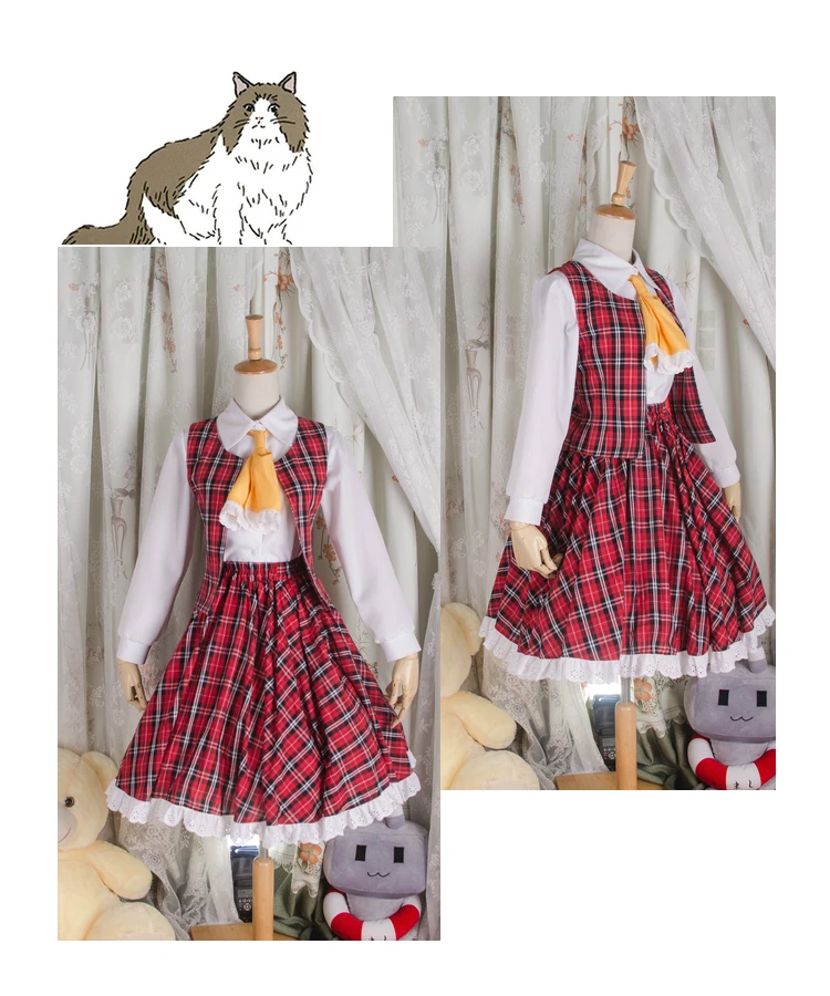 Game Project Touhou Kazami Yuuka Cosplay Kostuums Phantasmagoria Van Flower Bekijk Rode Raster Gothic Lolita Jurk Rollenspel Kleding Game Project Touhou Kazami Yuuka Cosplay Kostuums Phantasmagoria Van Flower Bekijk Rode Raster Gothic Lolita Jurk Rollenspel Kleding