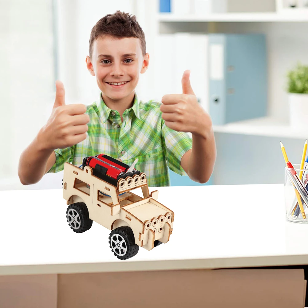 DIY 3D деревянная модель сборный домик Модель автомобиля игрушка образование развивающая игрушка для детей Дети руки способность обучающая игрушка#30