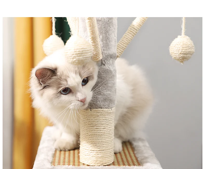 Кошачий подстилка, кошачье дерево, одна вилла, Tong Tianzhu, кошачий захват, колонка, сизаль, игрушка для кошек, товары для кошек