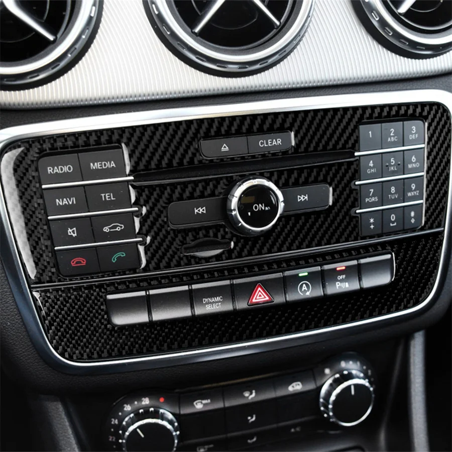 

Панель управления CD из углеродного волокна для Benz GLA CLA