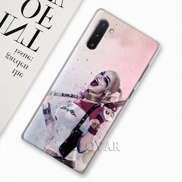 Харли Куинн самоубийцы отряд чехол для телефона для samsung Galaxy Note 10 Plus Note 8 9 S10 S9 плюс S10e A30 A40 A50 A70 в твердом переплете - Цвет: H15