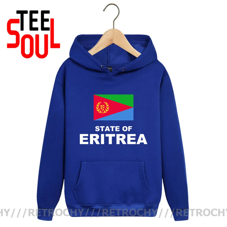 

Eritrea Eritrean ERI ER mens fleece hoodies winter sweatshirts jackets coats tracksuit clothes casual nation country 2021 Hoodie