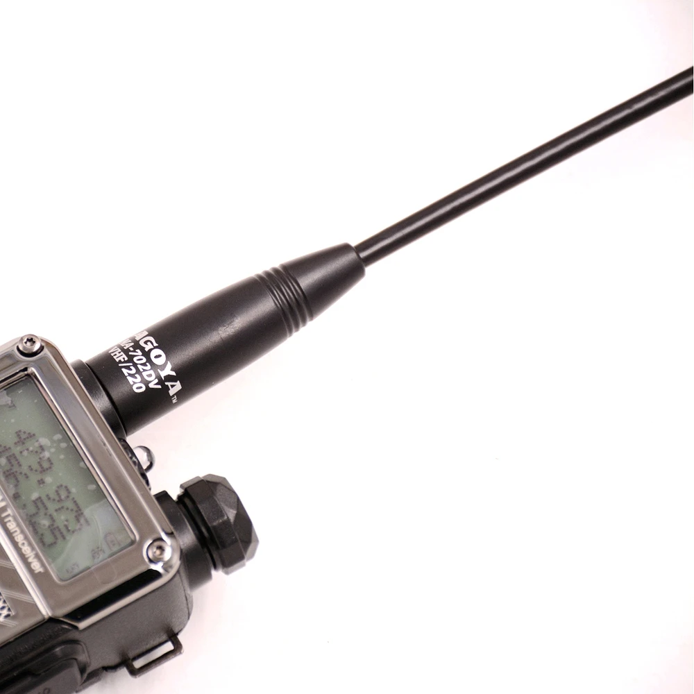 Нагоя NA-702DV антенна с высоким коэффициентом усиления SMA-Famle 144/220 МГц на заказ, резиновый WouXun Kenwood Motorola ICOM длинная антенна