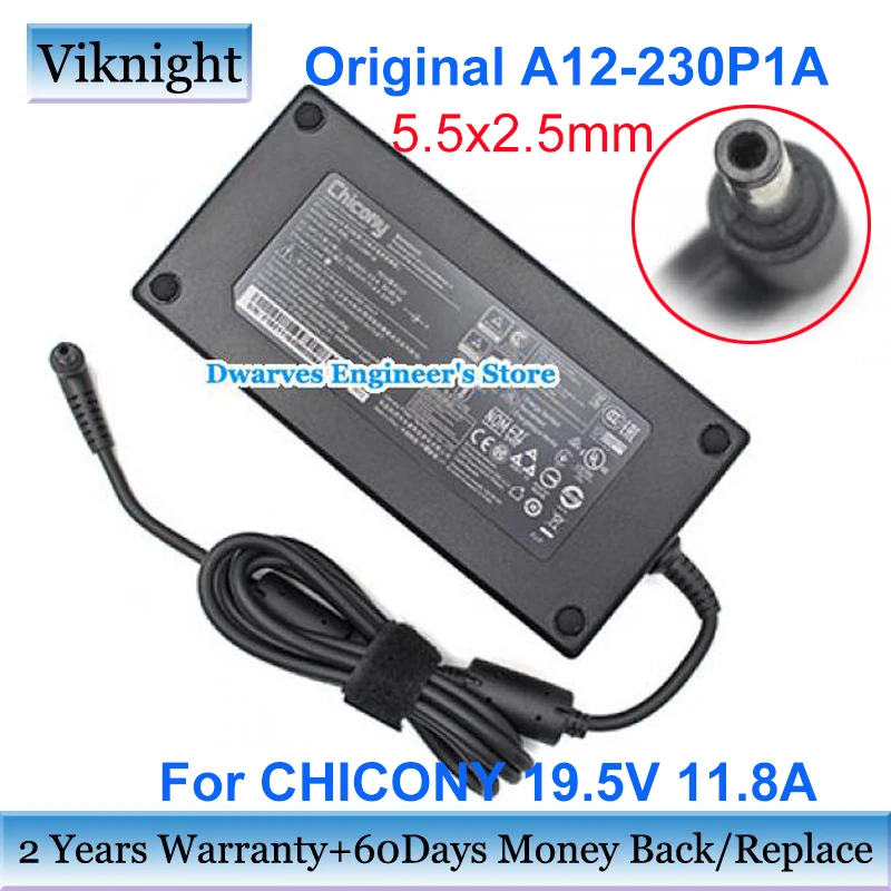 Оригинальный A12-230P1A блок питания для ноутбука 19 5 V 11.8A A17-230P 1A зарядное устройство