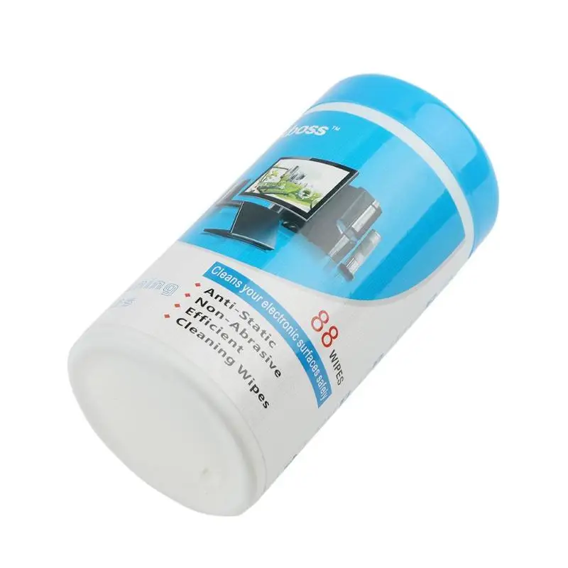 88pcs Soft Cleaning Wipes Decontamination for Laptop Monitor LCD TV Screen