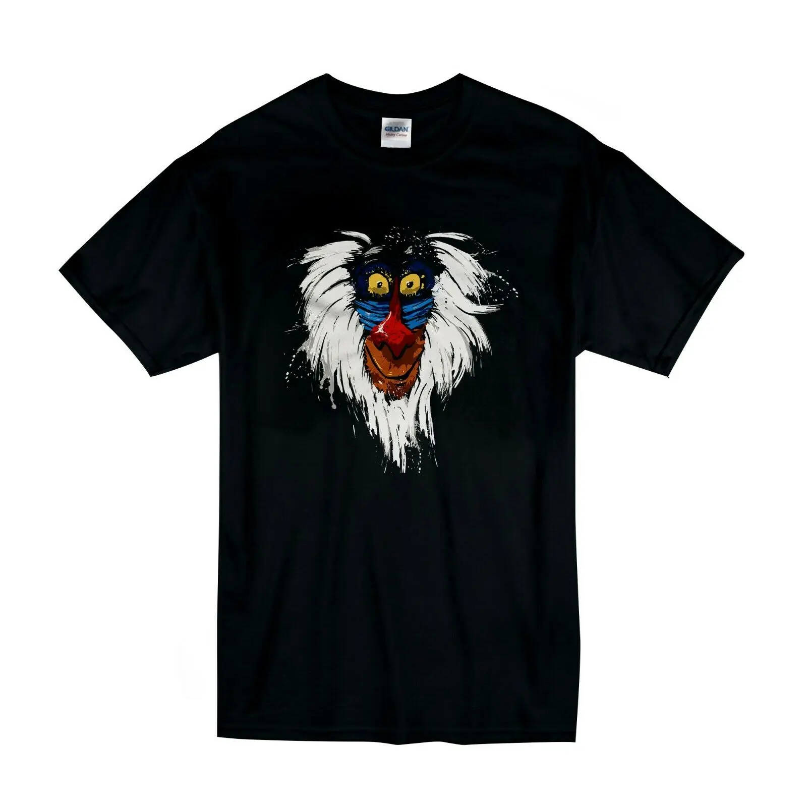 

RAFIKI LION KING SIMBA MUSICAL SONG BLACK UNISEX T-SHIRT DW109 Men Women Unisex Fashion tshirt Free Shipping