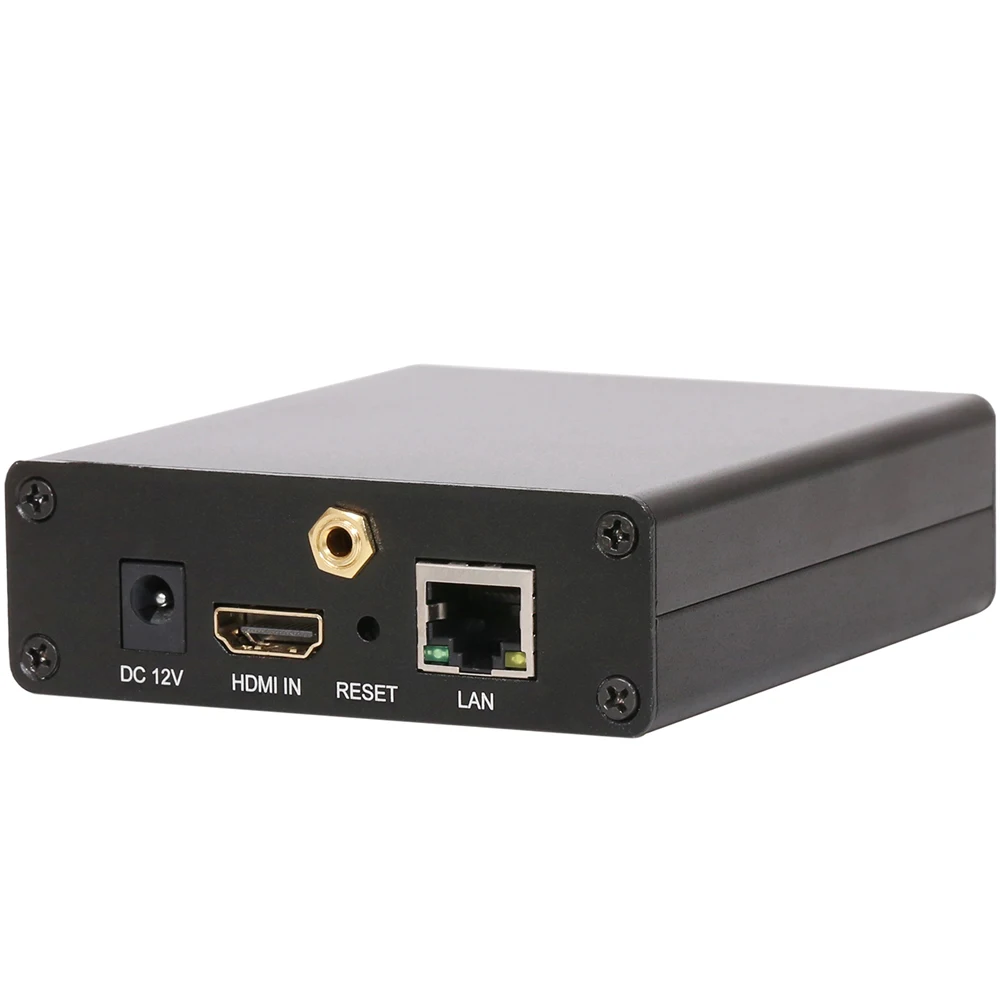 HEVC H.265 H.264 HDMI IP Видео Передатчик Датчик живого потока RTMP RTMPS широковещательный кодер с HLS RTSP UDP мультикаст ONVIF