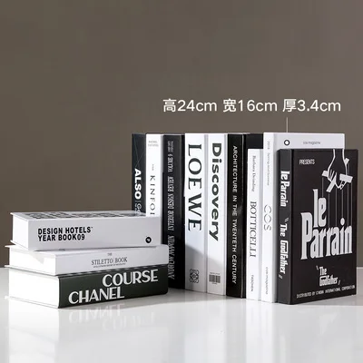 

Fake book simulation book ornament study room decoration book model simple modern desktop decoration net coffee decoration books