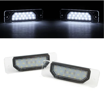 

2X Car LED Number License Plate Lights Lamps White For Infiniti FX35 FX45 Q45 I30 I35 M35h M37 M56 Q70 for Nissan Fuga Cefiro
